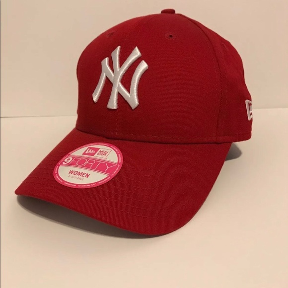 New Era Accessories New York Yankees Cap Womens Red White Poshmark